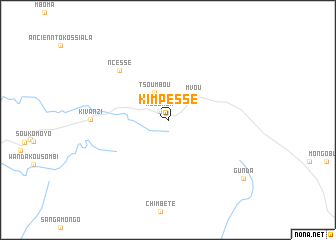 map of Kimpesse