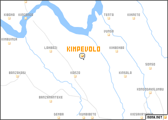 map of Kimpevolo