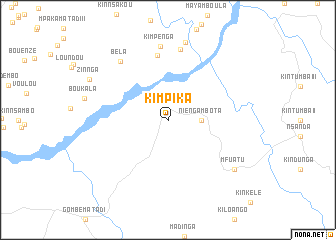 map of Kimpika