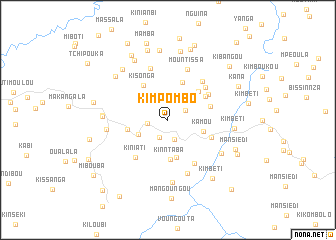 map of Kimpombo