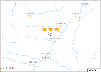 map of Kimpompo