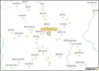map of Kimpongi