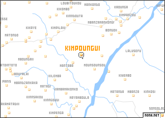 map of Kimpoungui