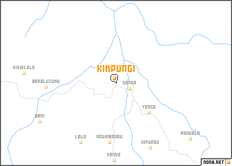 map of Kimpungi