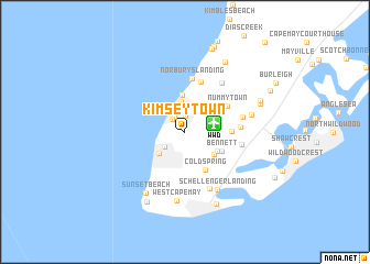 map of Kimseytown