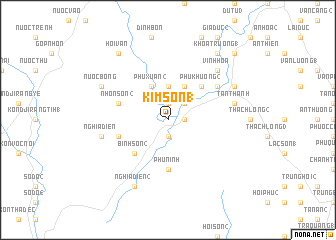 map of Kim Sơn (1)