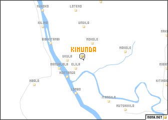 map of Kimunda