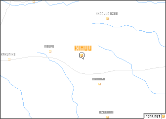 map of Kimuu