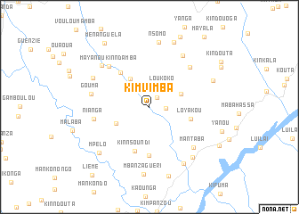 map of Kimvimba