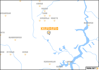 map of Kimwamwa