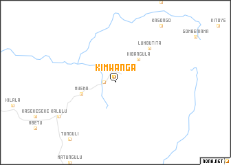 map of Kimwanga