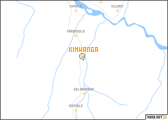 map of Kimwanga
