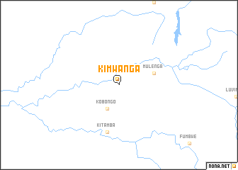 map of Kimwanga