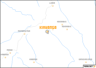 map of Kimwanga