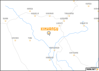 map of Kimwangu
