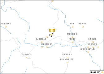 map of Kim