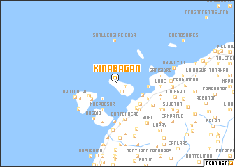 map of Kinabag-an