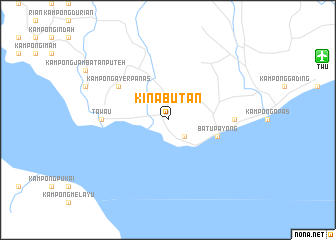 map of Kinabutan