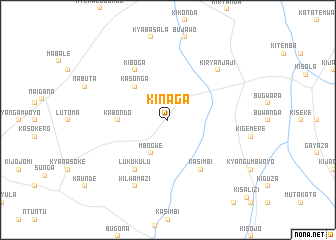 map of Kinaga
