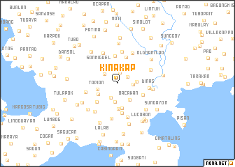 map of Kinakap