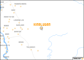 map of Kinaludan