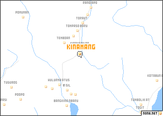 map of Kinamang