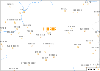 map of Kinama