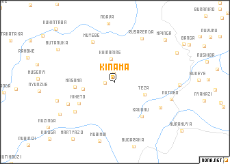 map of Kinama