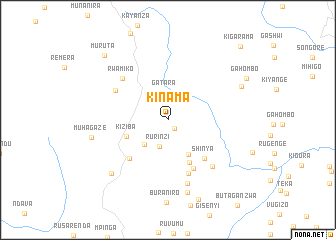 map of Kinama