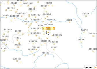 map of Kinama