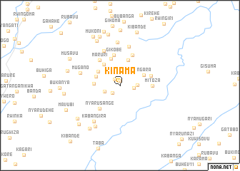 map of Kinama