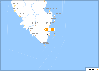 map of Kinami