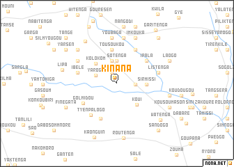 map of Kinana