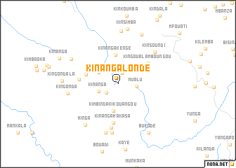map of Kinanga-Londe