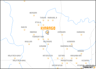 map of Kinango