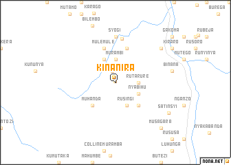 map of Kinanira