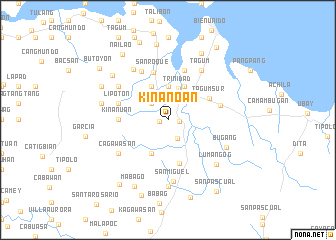 map of Kinanoan