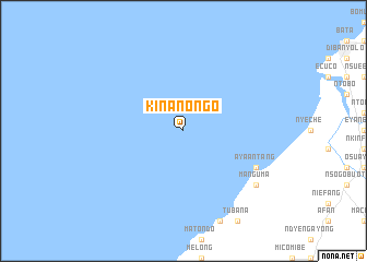 map of Kinanongo