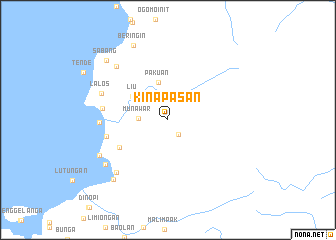 map of Kinapasan