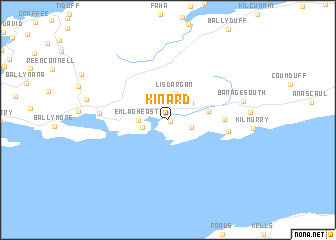 map of Kinard