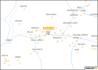 map of Kināri