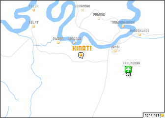 map of Kinati