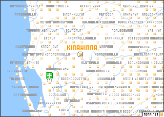 map of Kinawinna