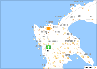 map of Kina