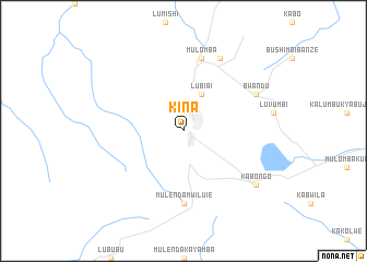 map of Kina