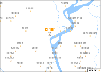 map of Kinba