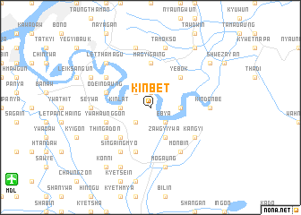 map of Kinbet