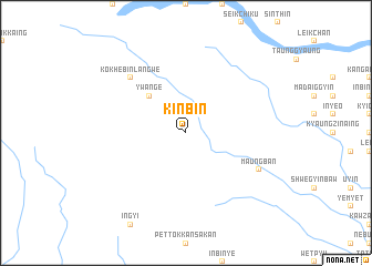 map of Kinbin