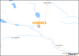 map of Kinbrace