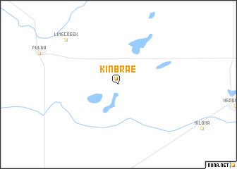 map of Kinbrae